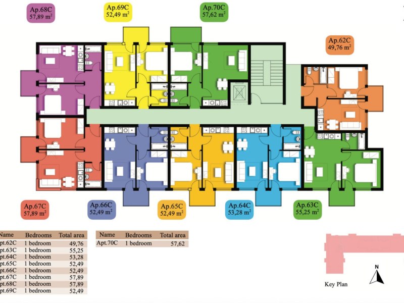 2-Zimmer-Wohnung, Sveti Vlas, Emperium-Projekt