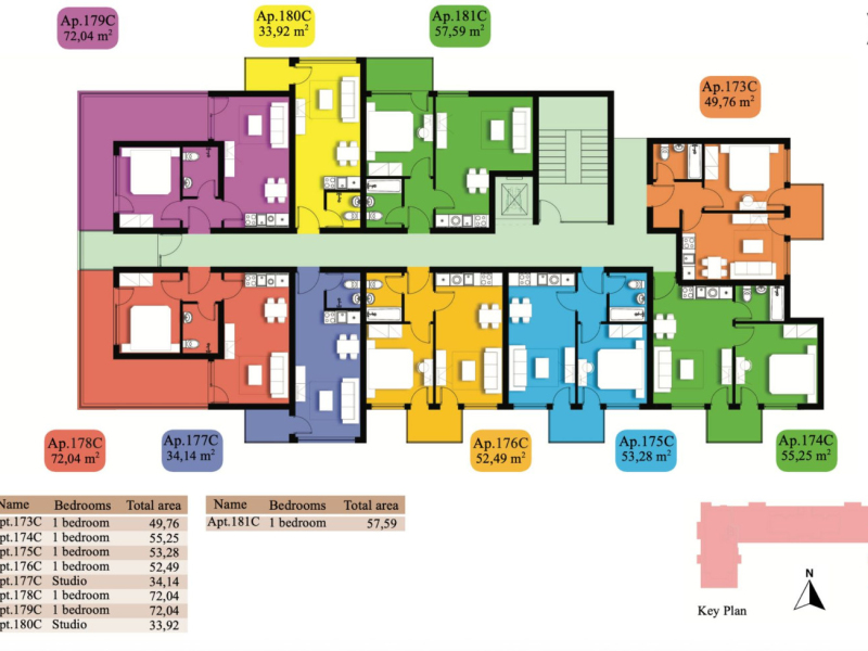 2-Zimmer-Wohnung, Sveti Vlas, Emperium-Projekt