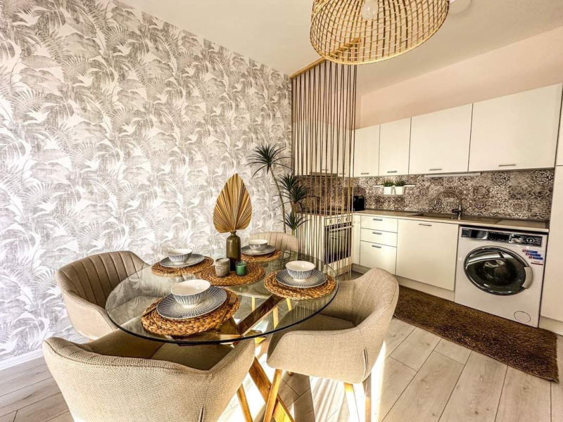 Luxusapartment mit geräumiger Terrasse – 1 Schlafzimmer
