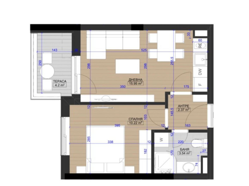HARMONY RESIDENCE Dreizimmerwohnung