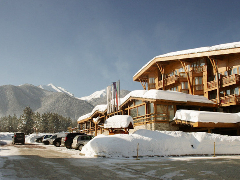 Komplett möblierte Ein-Zimmer-Wohnung im exklusiven Pirin Golf & Country Club