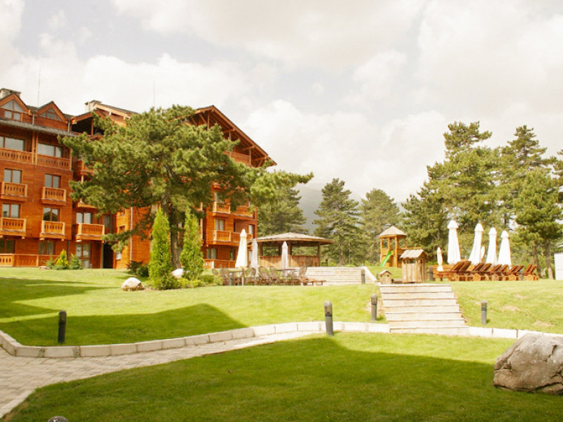 Komplett möblierte Ein-Zimmer-Wohnung im exklusiven Pirin Golf & Country Club