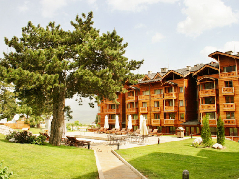 Komplett möblierte Ein-Zimmer-Wohnung im exklusiven Pirin Golf & Country Club