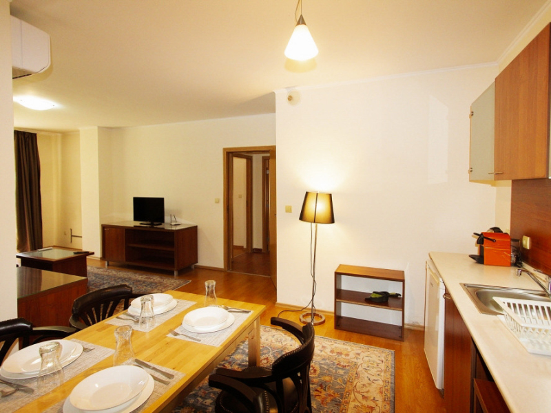 Drei-Zimmer-Apartment mit Garten