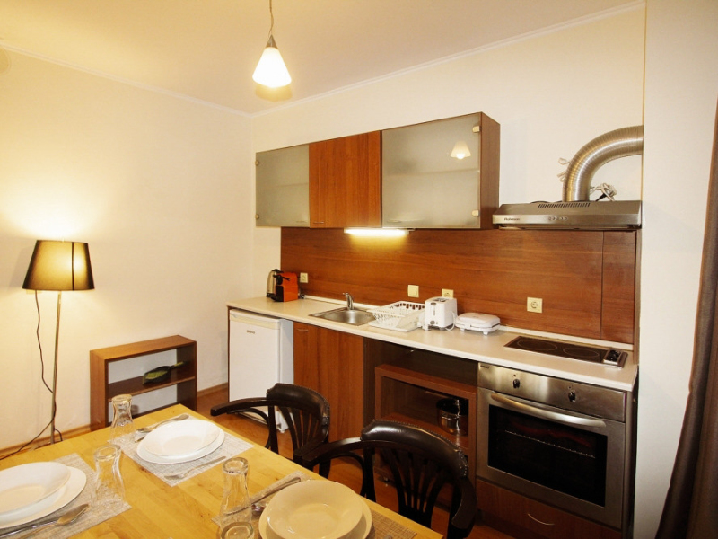 Drei-Zimmer-Apartment mit Garten