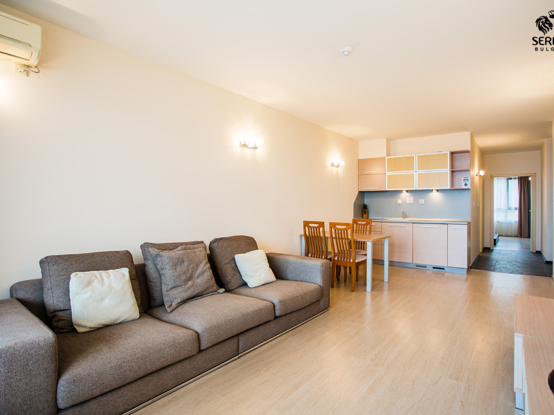 Stilvolles Apartment Nr. 312 mit Terrasse im Resort SIRENA – Goldstrand