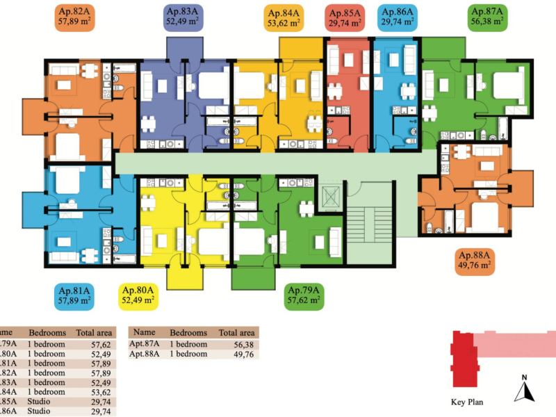2-Zimmer-Wohnung, Sveti Vlas, Emperium-Projekt