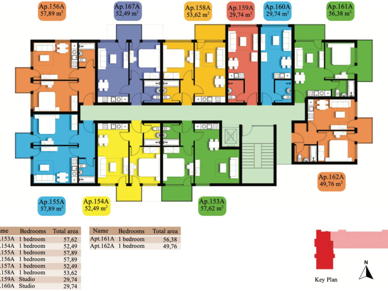2-Zimmer-Wohnung, Sveti Vlas, Emperium-Projekt