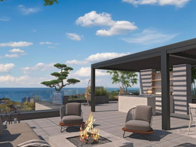 Luxuriöses 3-Zimmer-Apartment mit Panoramablick aufs Meer – Azur Panorama