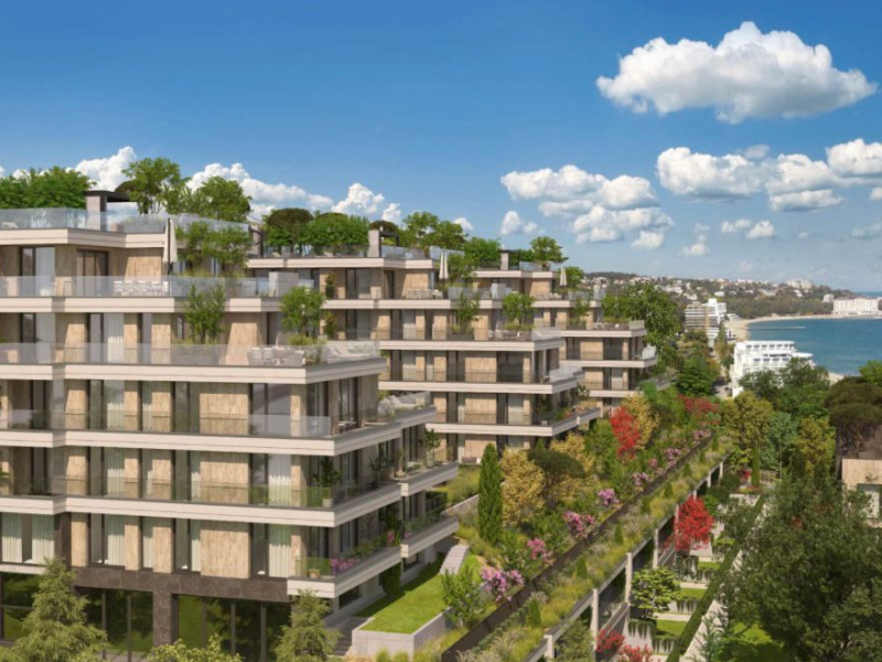 Azur Panorama 3 – Neues, modernes Apartment mit Meerblick