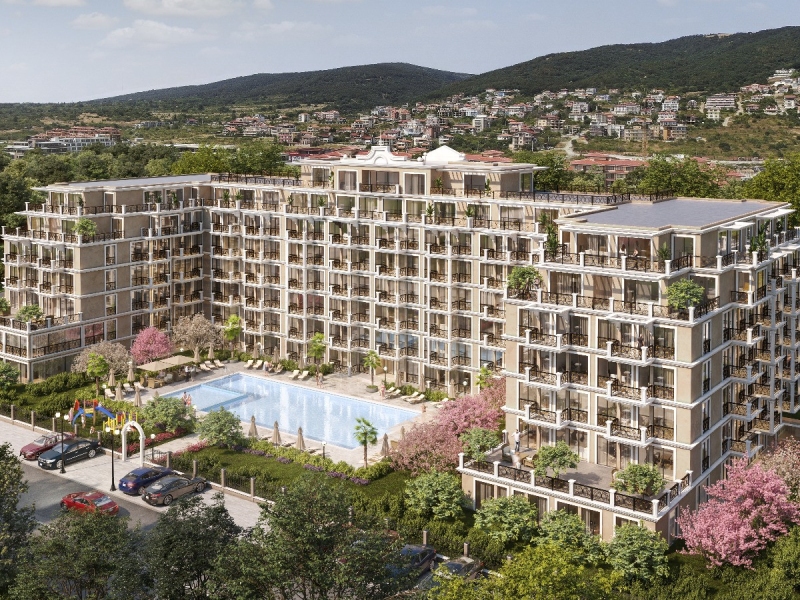 2-Zimmer-Wohnung, Sveti Vlas, Emperium-Projekt