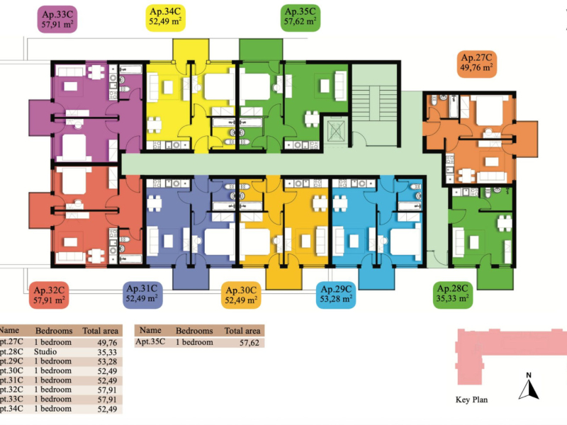 2-Zimmer-Wohnung, Sveti Vlas, Emperium-Projekt